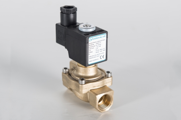Doğrudan Etkili (Direk Çekmeli) Solenoid Valf